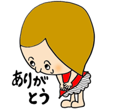 My girlfriend in daily life sticker #2619971