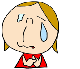 My girlfriend in daily life sticker #2619978