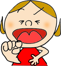 My girlfriend in daily life sticker #2620000