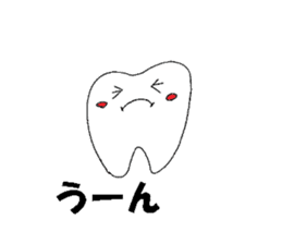 Mr.tooth hello sticker #2620063