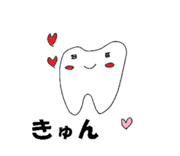 Mr.tooth hello sticker #2620065