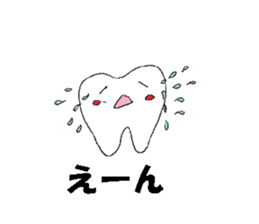Mr.tooth hello sticker #2620068