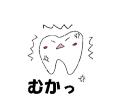 Mr.tooth hello sticker #2620069