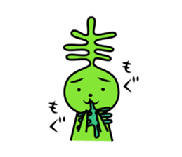 Seaweed dog sticker #2620132