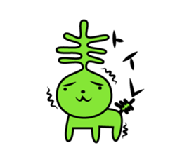 Seaweed dog sticker #2620135