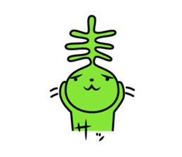 Seaweed dog sticker #2620141