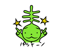 Seaweed dog sticker #2620159