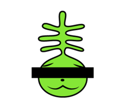 Seaweed dog sticker #2620163