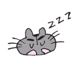 Lives of Fatty hamster sticker #2620301