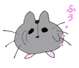 Lives of Fatty hamster sticker #2620316