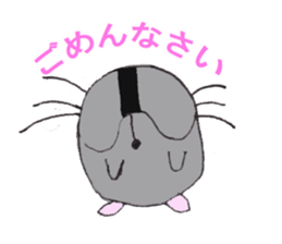 Lives of Fatty hamster sticker #2620324