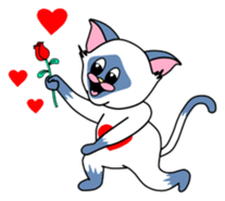 The Hearty Cat sticker #2620730