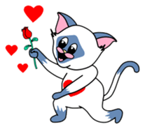 The Hearty Cat sticker #2620730