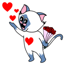 The Hearty Cat sticker #2620731