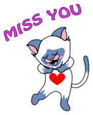 The Hearty Cat sticker #2620733