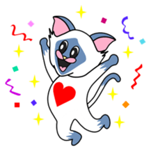 The Hearty Cat sticker #2620735