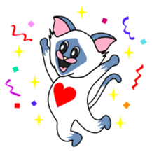 The Hearty Cat sticker #2620735