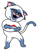 The Hearty Cat sticker #2620737