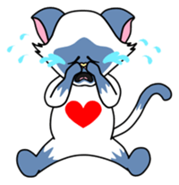 The Hearty Cat sticker #2620738
