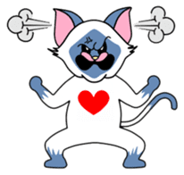 The Hearty Cat sticker #2620740
