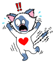 The Hearty Cat sticker #2620741