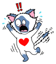 The Hearty Cat sticker #2620741
