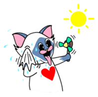 The Hearty Cat sticker #2620743