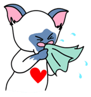 The Hearty Cat sticker #2620746