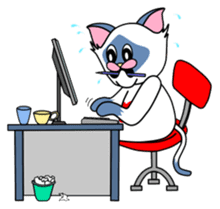 The Hearty Cat sticker #2620750