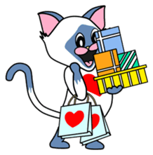 The Hearty Cat sticker #2620751