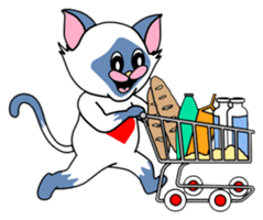 The Hearty Cat sticker #2620752