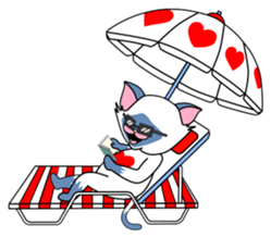 The Hearty Cat sticker #2620753