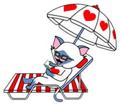 The Hearty Cat sticker #2620753