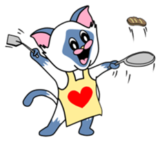 The Hearty Cat sticker #2620757