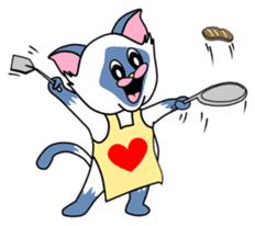 The Hearty Cat sticker #2620757