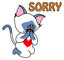 The Hearty Cat sticker #2620765