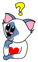The Hearty Cat sticker #2620766
