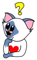 The Hearty Cat sticker #2620766