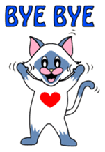 The Hearty Cat sticker #2620767