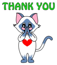 The Hearty Cat sticker #2620768