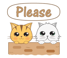 Tata & Ploy The Cat sticker #2620931