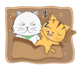 Tata & Ploy The Cat sticker #2620932