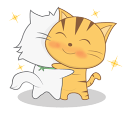Tata & Ploy The Cat sticker #2620934
