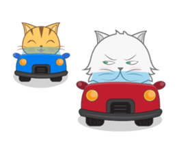 Tata & Ploy The Cat sticker #2620935