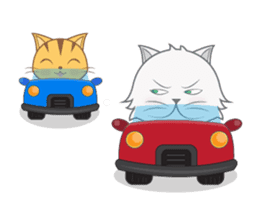 Tata & Ploy The Cat sticker #2620935