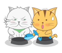 Tata & Ploy The Cat sticker #2620943