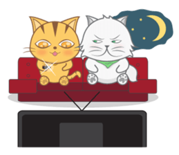 Tata & Ploy The Cat sticker #2620948