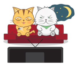 Tata & Ploy The Cat sticker #2620948