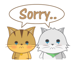 Tata & Ploy The Cat sticker #2620949