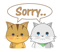 Tata & Ploy The Cat sticker #2620949